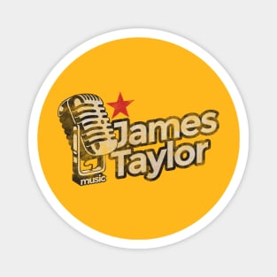 James Taylor Vintage Magnet